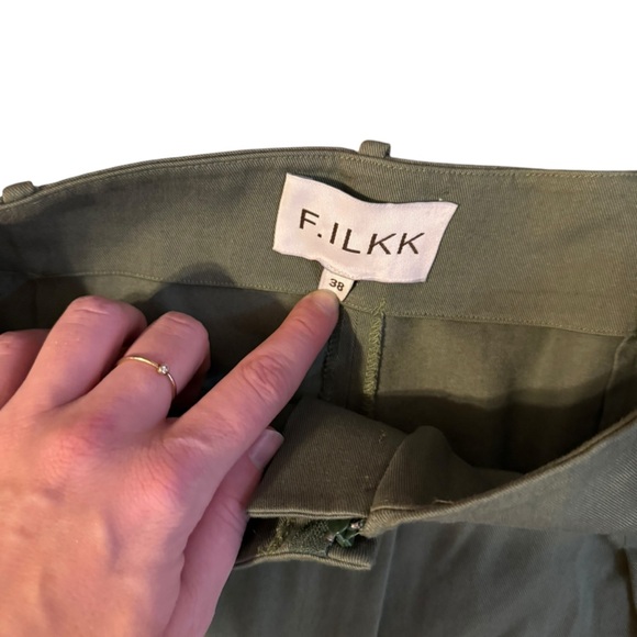 FILKK Green Trousers Size 38 - Picture 5 of 6